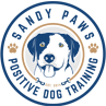 Sandy Paws Positive Dog Training Logo